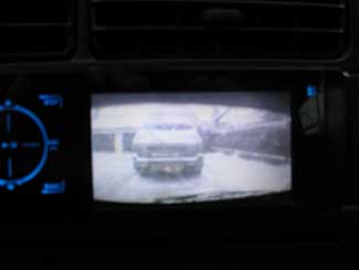 Автомагнитода JVC и вывод на монитор изображения с видеокамеры Prology 150 градусов.